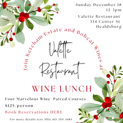 Wine Lunch at Valette