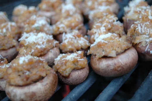 Sausage-Stuffed Mushrooms